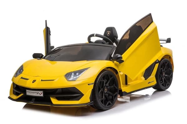 Elektrisk børnebil Lamborghini Aventador med opadgående døre