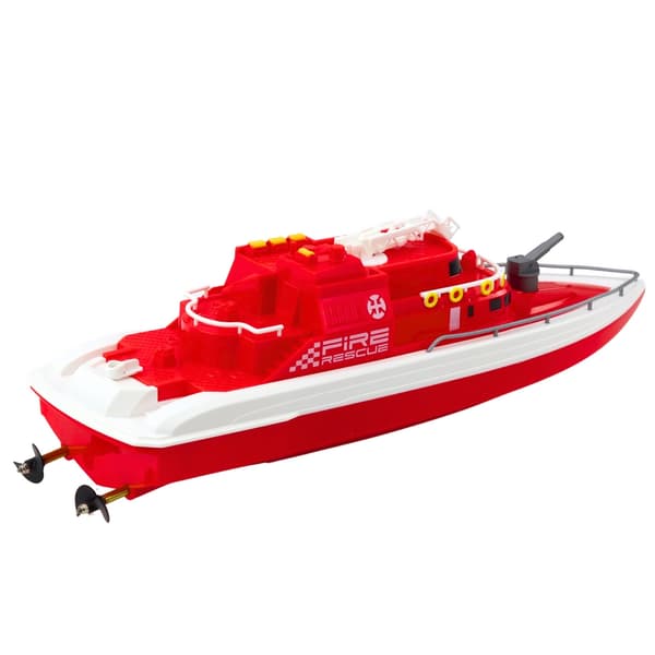 Fjernstyret motorbåd 40 cm 2.4GHz 60 m rækkevidde rød