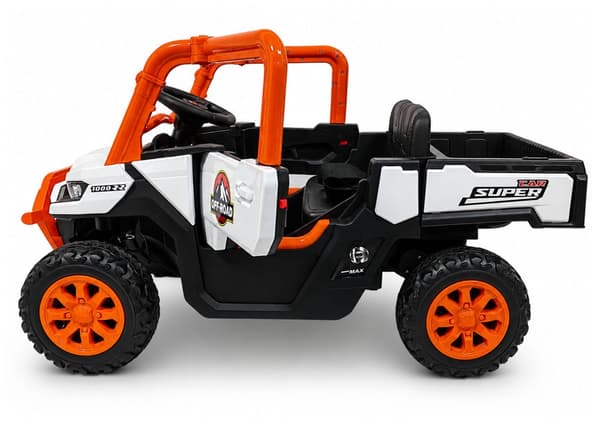 Akkukäyttöinen sähköauto lapsille 24V 4x4 oranssi GTS2299-H