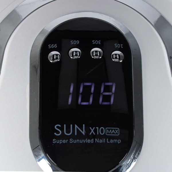 UV LED nagellampa 280W 45 LED med timer och rörelsesensor Sun X10
