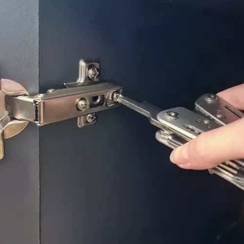 Multiverktyg i rostfritt stål 13-i-1 med fodral, bitsadapter & 11 bits