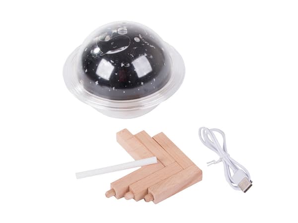 Luftfugter aromadiffuser 250 ml ultralyd RGB-belysning USB