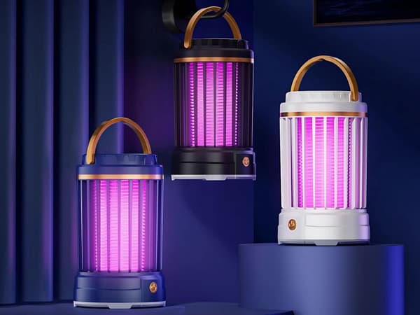 Ladattava hyönteislamppu UV 5 W LED-valolla, USB-lataus