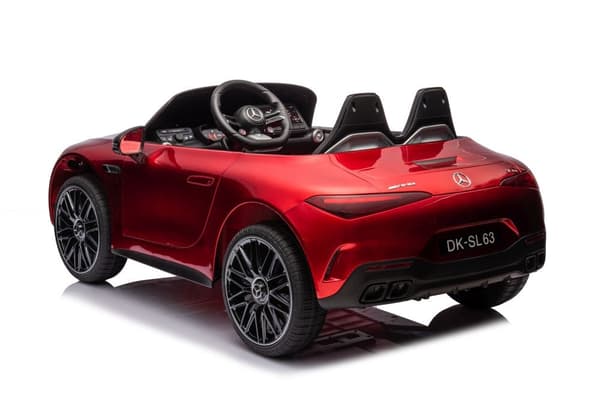 Akkuauto lapsille Mercedes AMG SL63 punainen