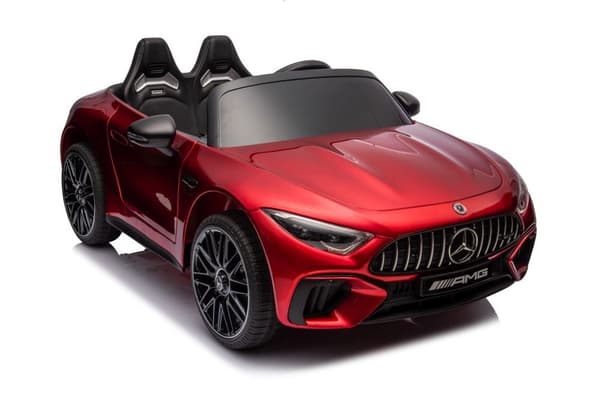 Akkuauto lapsille Mercedes AMG SL63 punainen