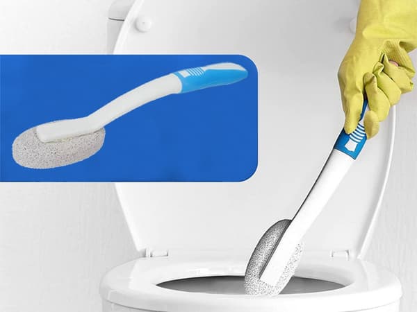 WC-puhdistusharja hohkakivellä ja pitkällä varrella 31 cm