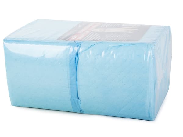 Træningsunderlag til hund 45x60 cm absorberende engang 50-pack