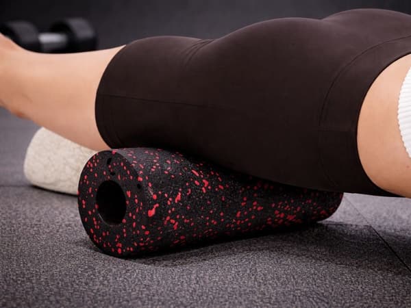 Massage-roller EPP-skum fast glat 30x15 cm blandede färger