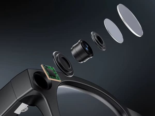 Älylasit kameralla 1080p 32 GB Bluetooth/Wi‑Fi musta