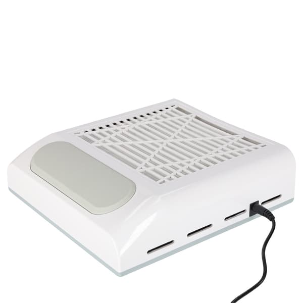 Neglestøvsuger 80W til manicure/pedicure med kassettefilter uden pose White