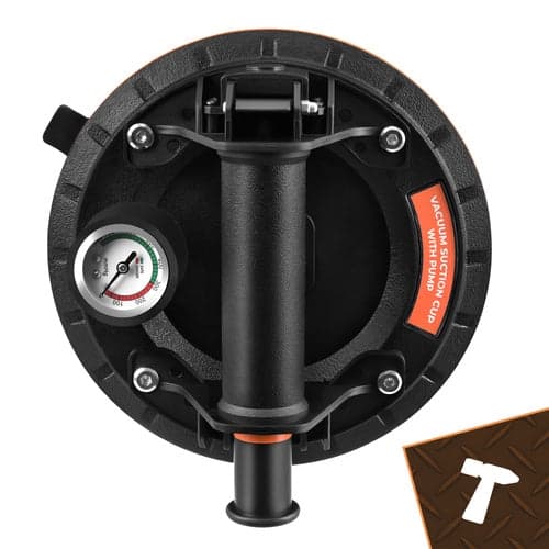 Tyhjiöimukuppisarja pumpulla ja manometrilla 200 mm 2-pack 200 kg
