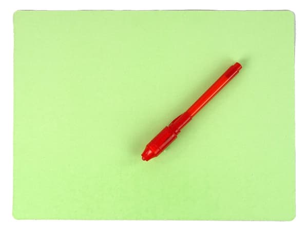 Fluorescerande ritbräda med ljuspenna kit 28x21 cm, 3+ år