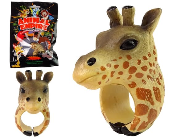 Handring giraff för barn 3+ giftfria färger EN71 5,5 cm