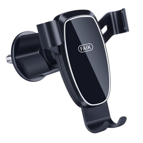 Mobilholder bil luftventil gravitation 360° rotation sort universal