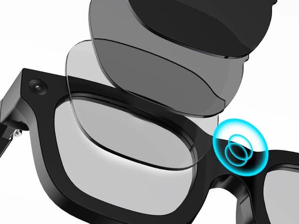Smartbriller med kamera 1080p 32 GB Bluetooth/Wi‑Fi sort
