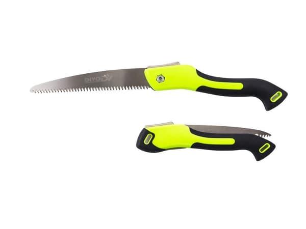 Sammenklappelig handsav 18 cm klinge, stål/plast, udfoldet længde 40 cm