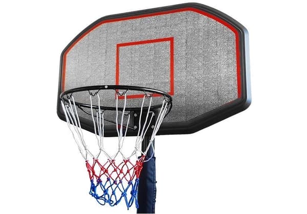 Basketkurv med stativ justerbar 200-305 cm, ring 45 cm