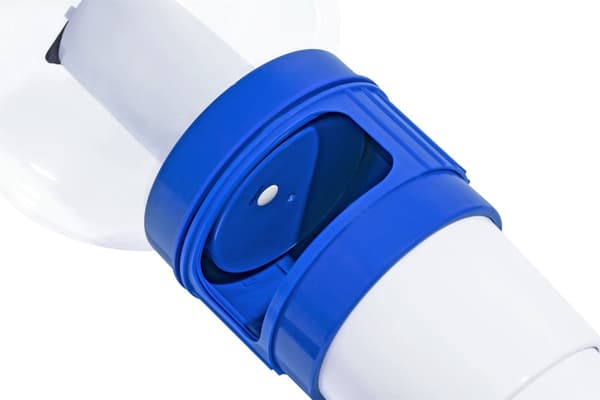 Flytande klor/bromdispenser solcell med LED för 7,6 cm tabletter
