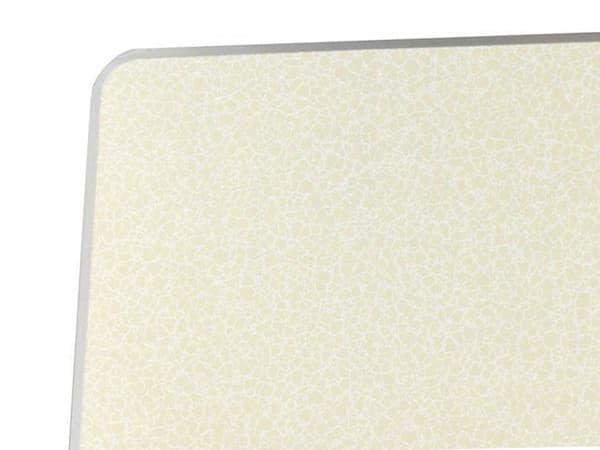 Sammenklappeligt campingbord 180x60 cm justerbar höjd creme