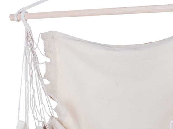 Riipputuoli (hammock chair) puuvilla/polyesteri puutangolla 90 cm