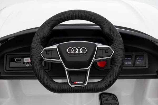 Batteridriven elbil för barn Audi E-Tron GT QLS-6888 vit