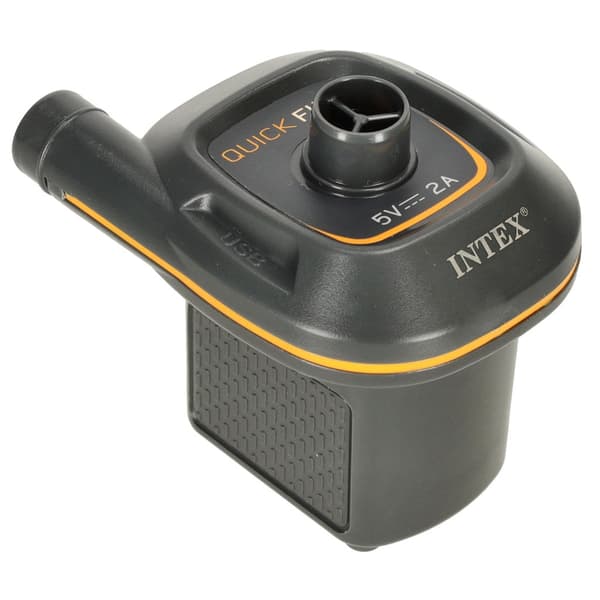Elektrisk luftpump USB 5V 150 l/min för uppblåsning/tömning 2 munstycken