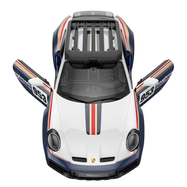 Radiostyrd bil Porsche 911 Dakar 1:14 2,4 GHz LED-ljus