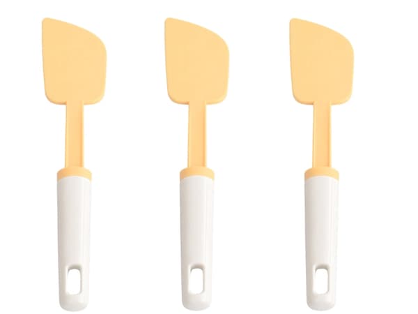 Dejskraber spatel plast 27,5 cm hvid/orange