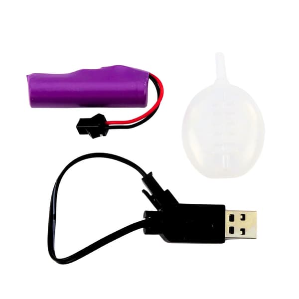 Fjärrstyrd polisbil 1:16 med rök/sprayfunktion LED 2.4GHz 11CH