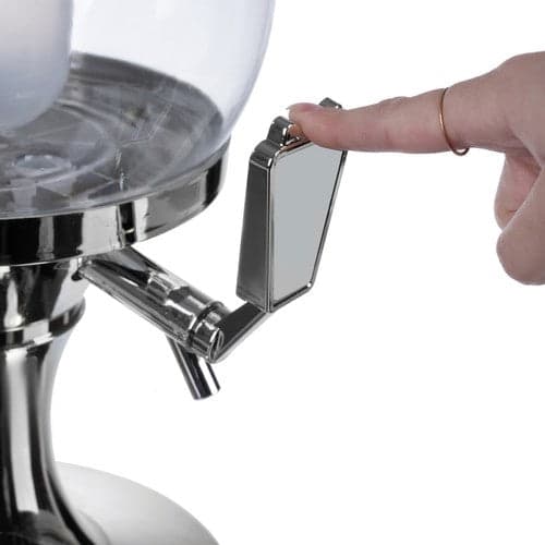 Drikkedispenser 3,5 L med isbeholder og låg, PP/silikone