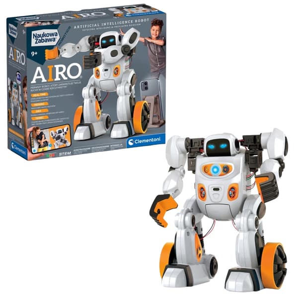 Interaktiv AI-robot leksak med röst- och geststyrning, Bluetooth, 9+ år