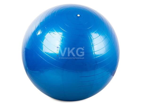 Jumppapallo 65 cm PVC pumppu sininen