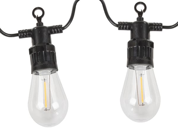 Ulkokäyttöön valosarja 10 LED lämpimänvalkoinen 10 m IP44