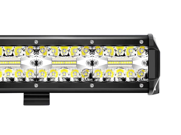 LED arbejdslygte 420W 12–24V 140 LED IP68 sort 51,5 cm
