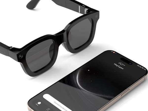 Smartbriller med kamera 1080p 32 GB Bluetooth/Wi‑Fi sort