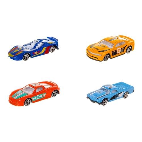 Metalbiler legetøjsbiler 16-pack 1:64 aluminiumlegering