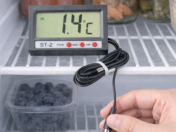Digital termometer med extern givare 100 cm -50 till 70°C LCD