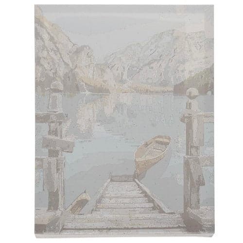 Måla efter nummer kit 40x50 cm canvas på ram med akrylfärg & 3 penslar