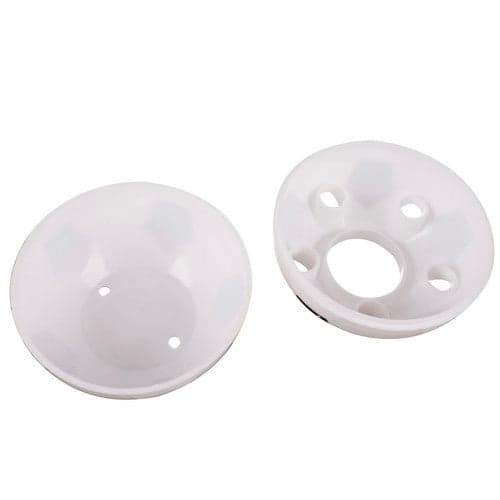Penholder til skrivebord fodbold hvid/sort 11 cm