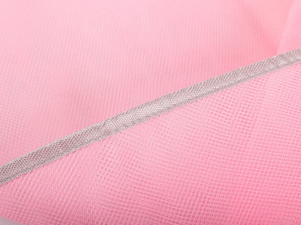 Picnic-tæppe sandafvisende mesh 200x150 cm rosa