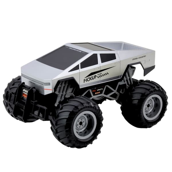 Fjärrstyrd off-road pickup 1:16 med LED & sprayeffekt, USB-laddad