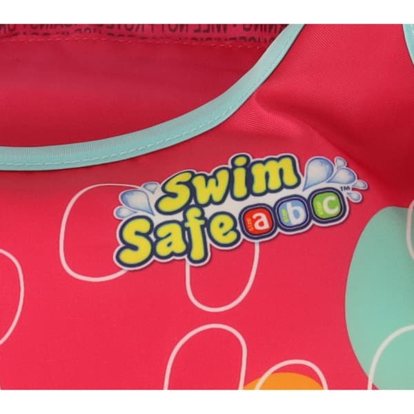 Flydevest med ærmer til børn 3-6 år 19-30 kg pink Pink
