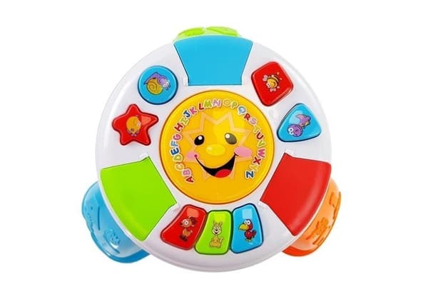 Interaktivt aktivitetsbord med lyd og mini-klaver, 3+ år