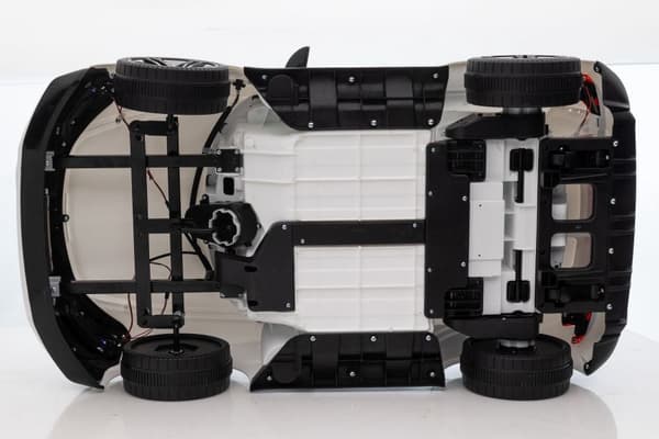 Batteridriven elbil för barn Audi E-Tron GT QLS-6888 vit