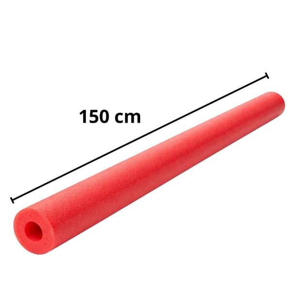 Skummadras til svømmetræning 150 cm Ø6 cm til pool, sø og hav