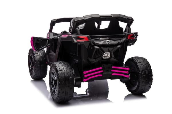Batteridriven elbil buggy för barn Can-Am DK-CA003 rosa 118 cm