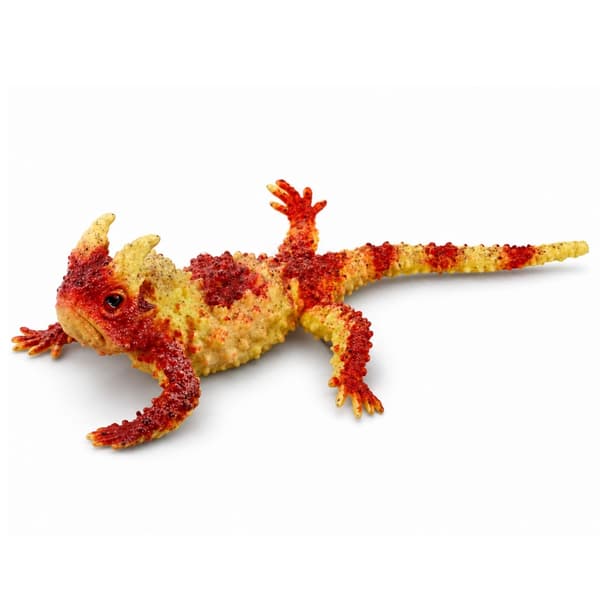 Reptilfigur Molloch the Terrible gummifigur TPR 14 cm