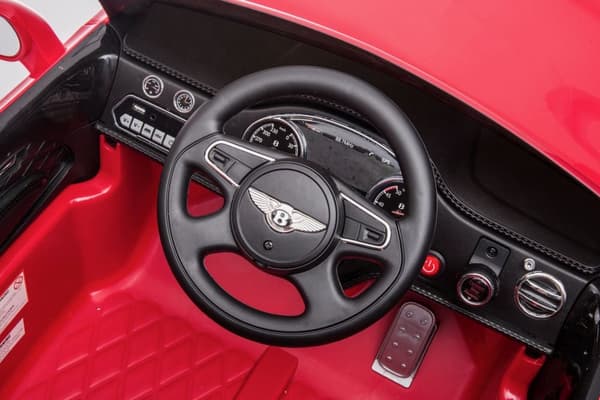 Akkukäyttöinen Bentley Mulsanne punainen lastenauto