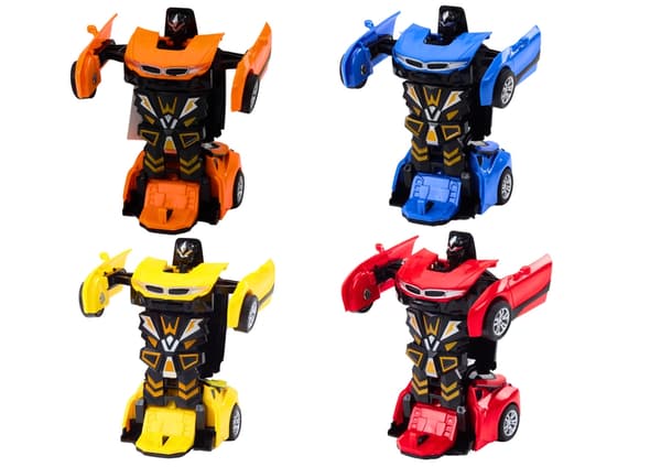 Transformers leksaksrobot bil 2-i-1 11 cm, 8-pack, från 3 år