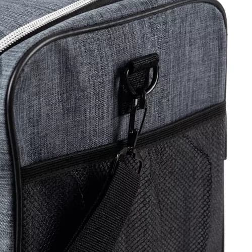 Håndbagagetaske 40x25x20 cm 20L vandafvisende grå polyester